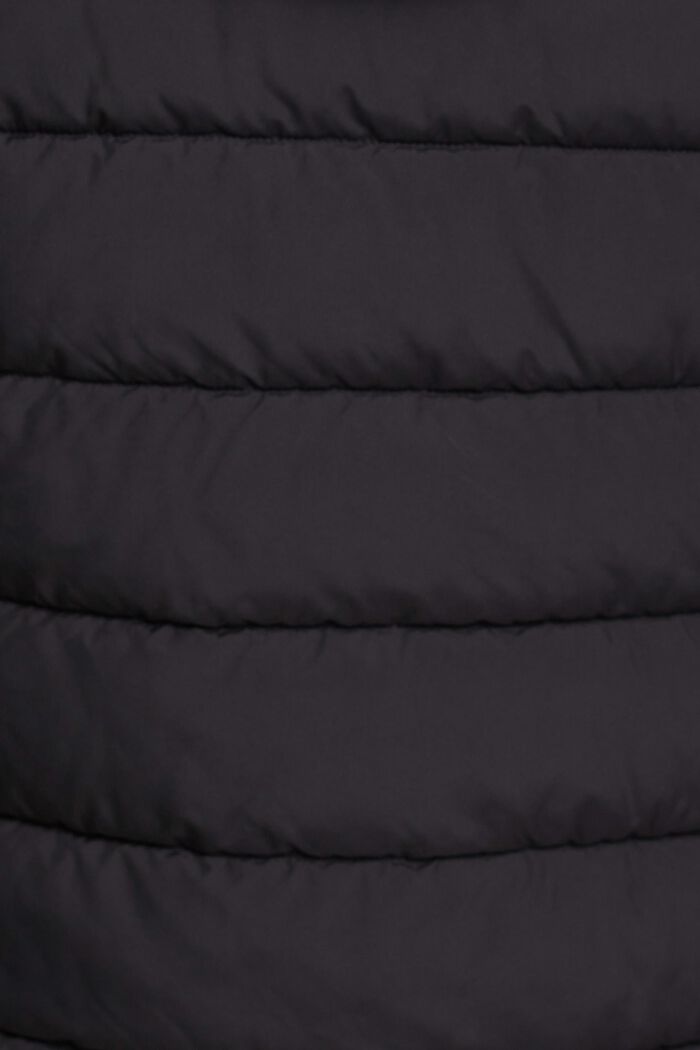 Prošívaná bunda s kontrastní podšívkou, BLACK, detail image number 1