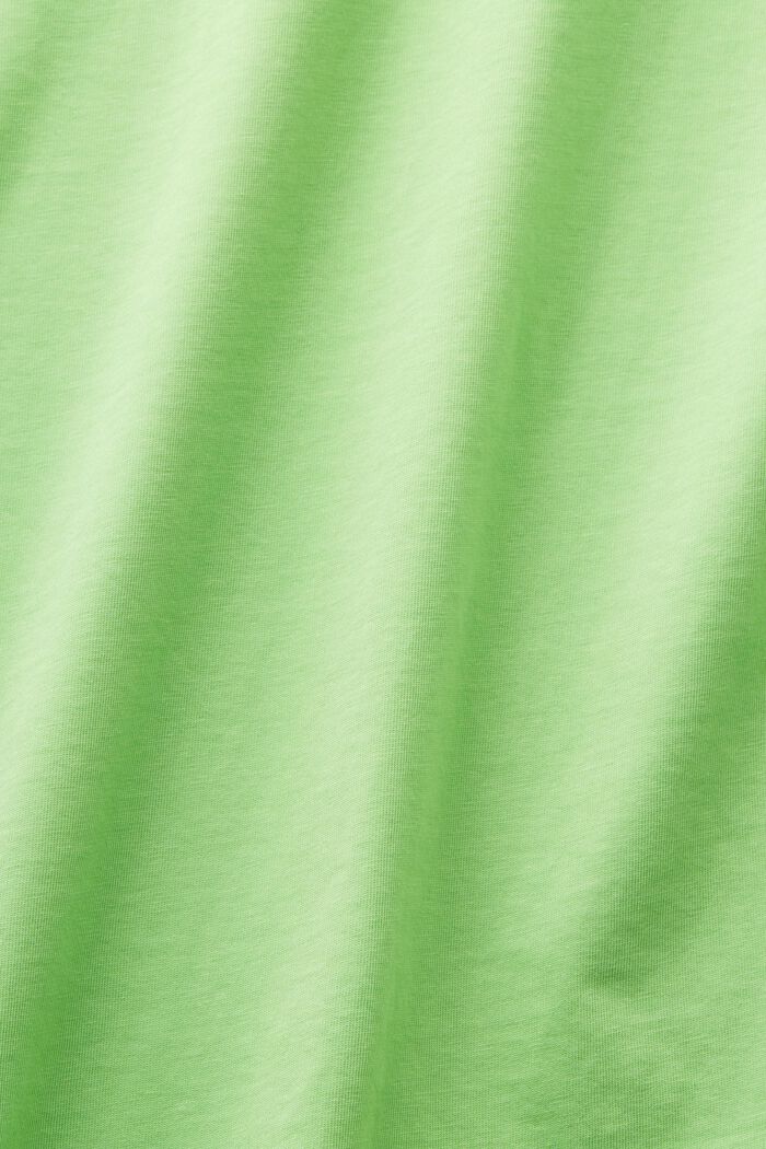 Tričko se špičatým výstřihem, CITRUS GREEN, detail image number 4