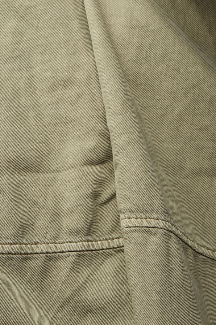 S materiálem TENCEL™: krátká bunda, LIGHT KHAKI, detail image number 4