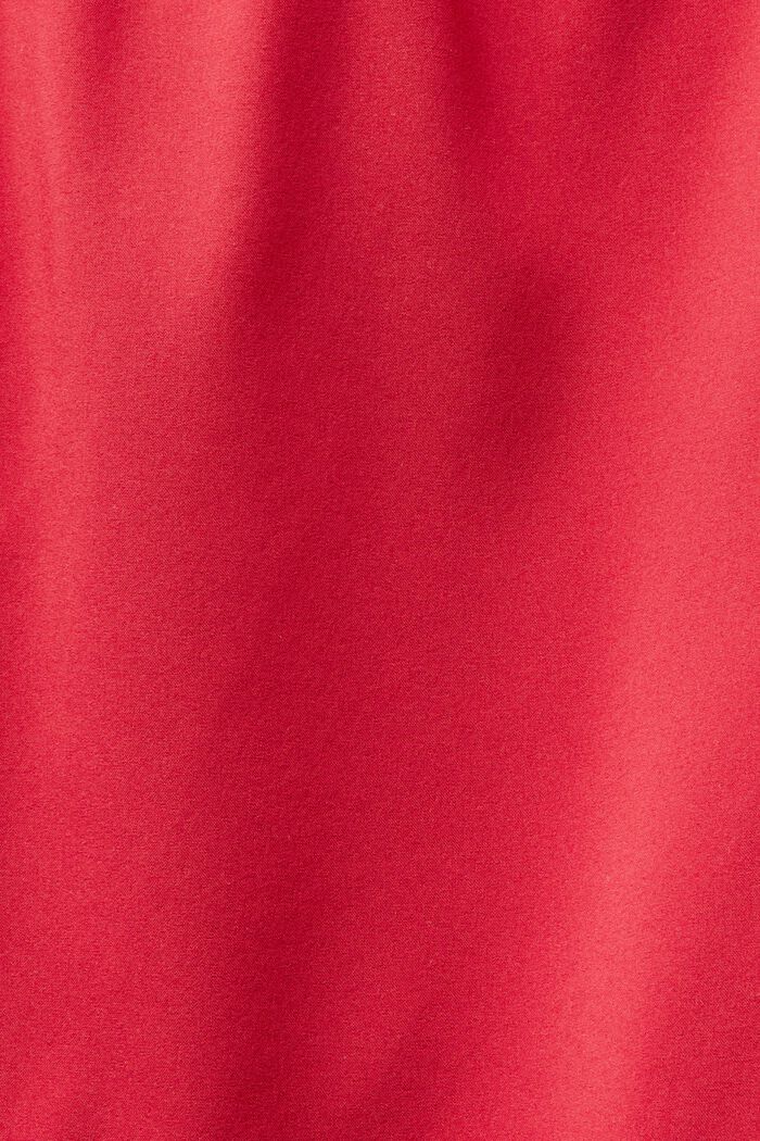 Sportovní dvouvrstvé šortky, DARK RED, detail image number 3
