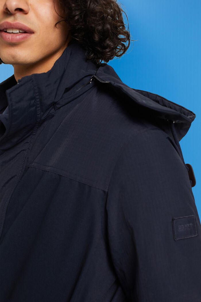Utility bunda s odnímatelnou kapucí, NAVY, detail image number 2
