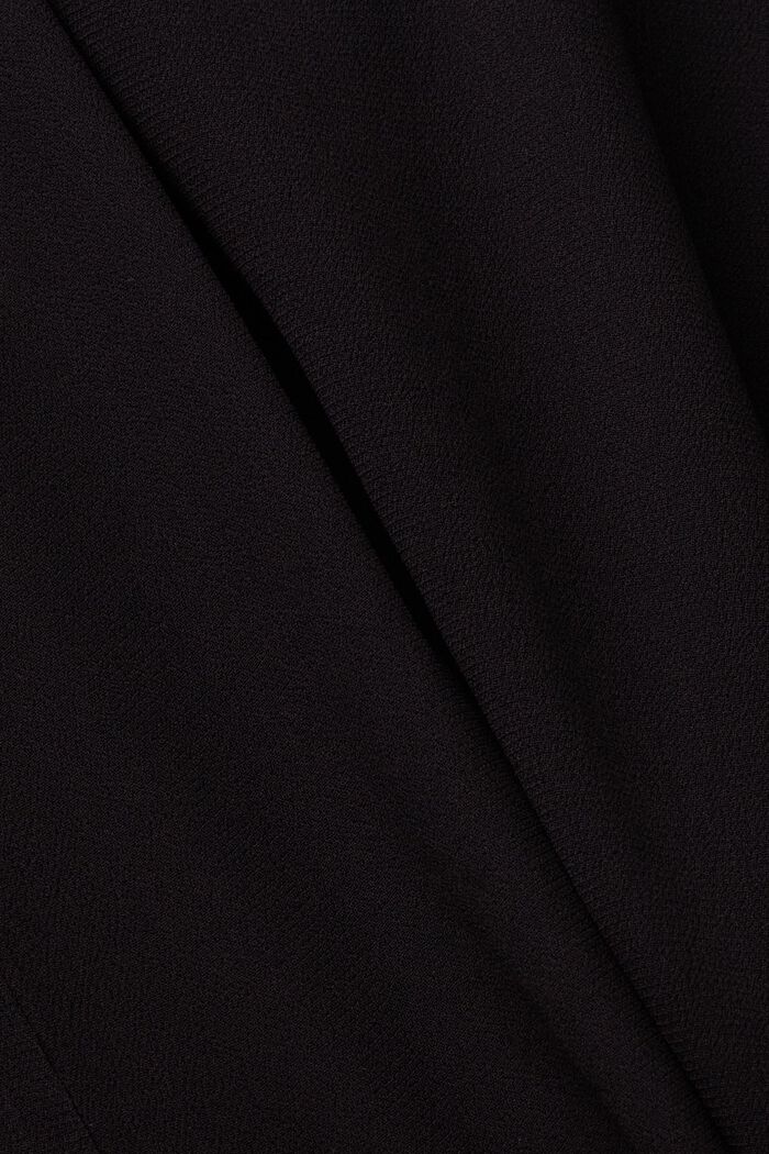 Košilka s krajkovými detaily, LENZING™ ECOVERO™, BLACK, detail image number 5