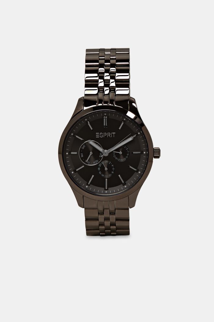 Nerezové hodinky s článkovým náramkem, GREY, detail image number 0