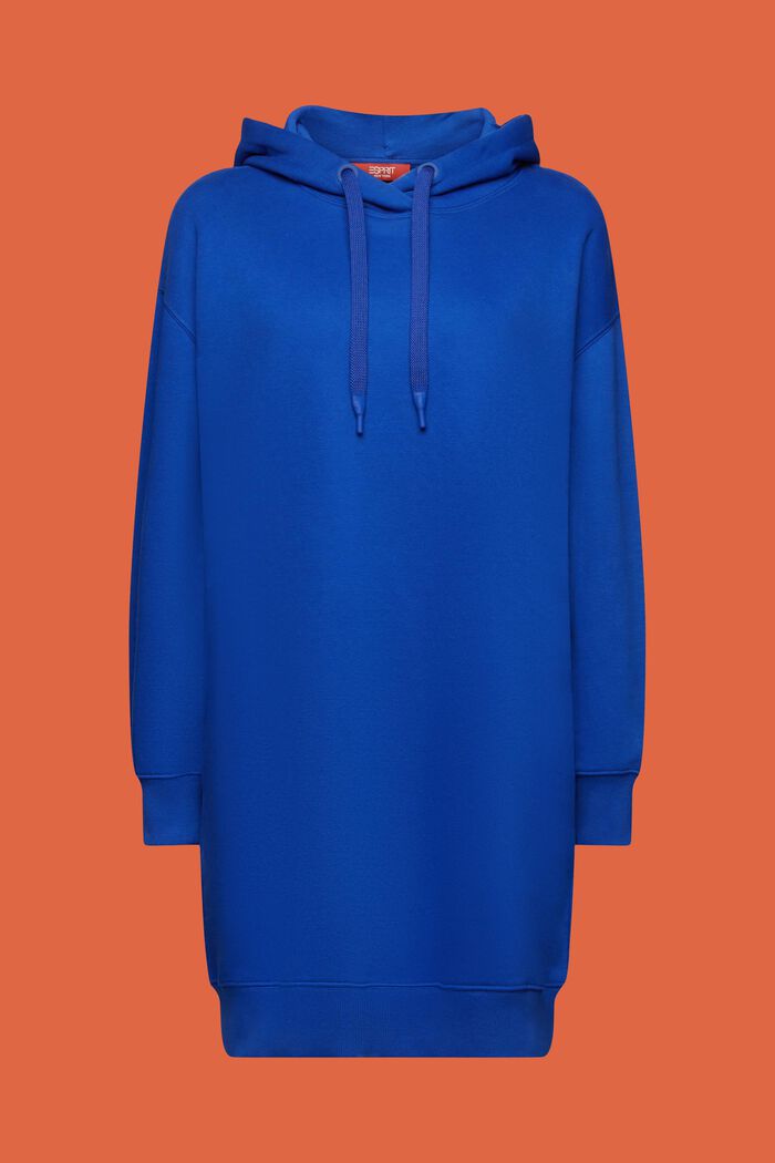 Mikinové šaty s kapucí, BRIGHT BLUE, detail image number 5