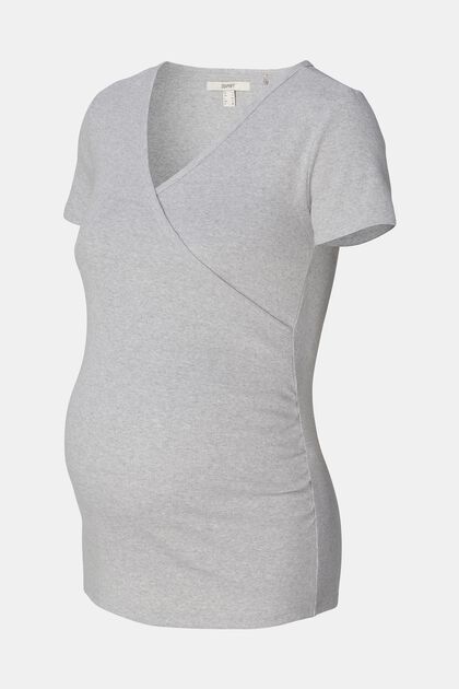 MATERNITY tričko s úpravou na kojení