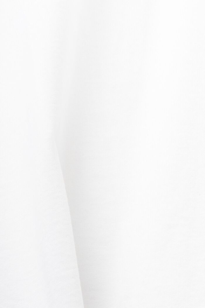 Unisex žerzejové tričko z bio bavlny, s potiskem, WHITE, detail image number 6