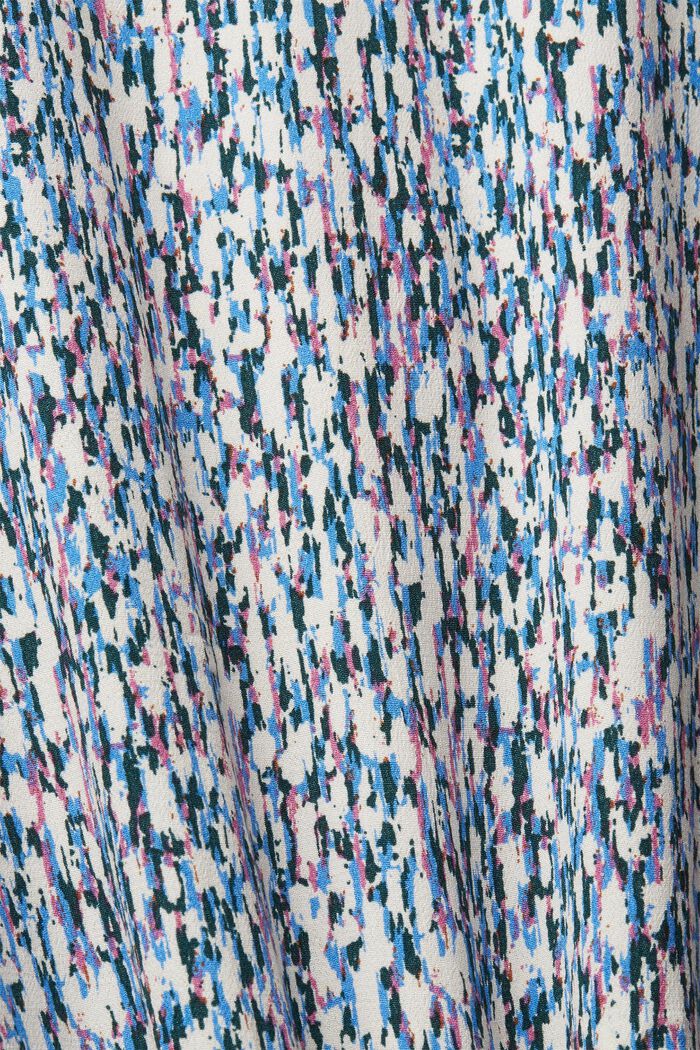 CURVY Vzorované midi šaty, BLUE LAVENDER, detail image number 4