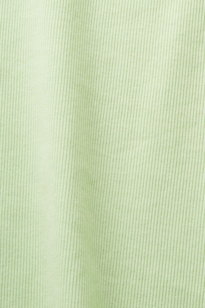 Tričko s logem z kamínků, LIGHT GREEN, detail image number 6