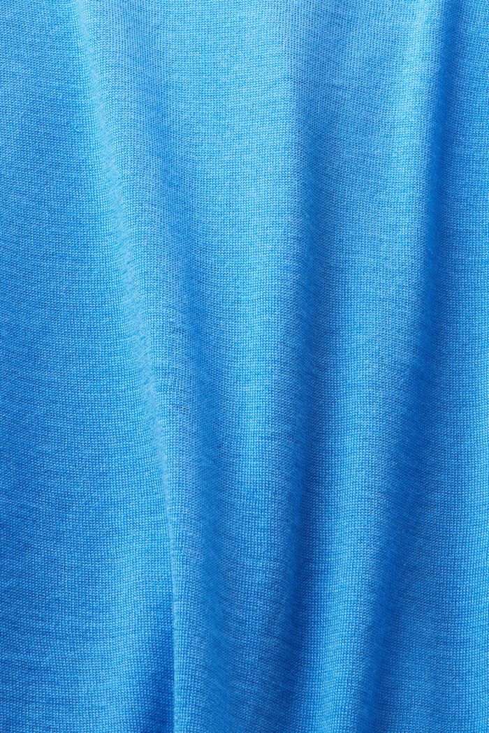 Melírovaný kardigan z kašmíru, BLUE, detail image number 5