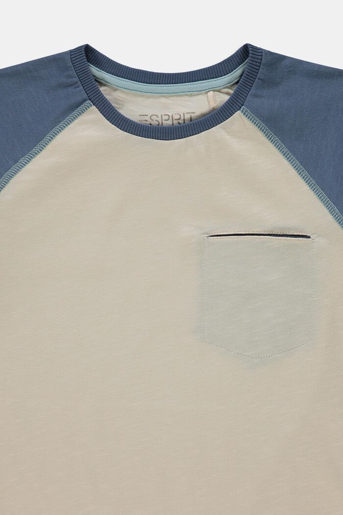 triko ze 100% bavlny, CREAM BEIGE, detail image number 2