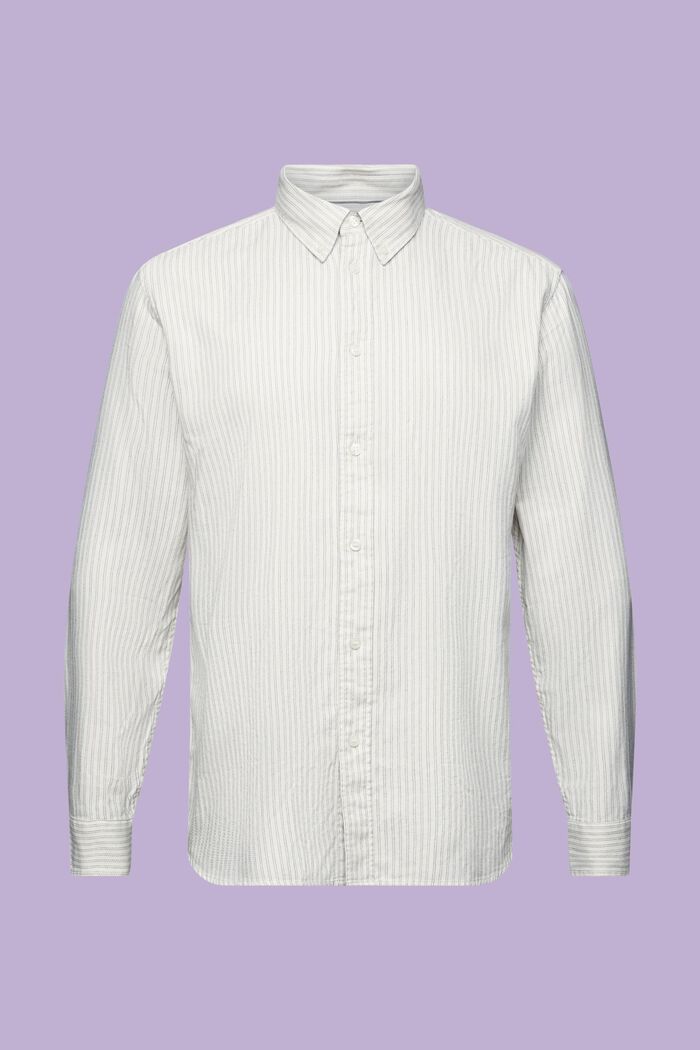 Pruhovaná košile z bavlněného flanelu, ICE, detail image number 6