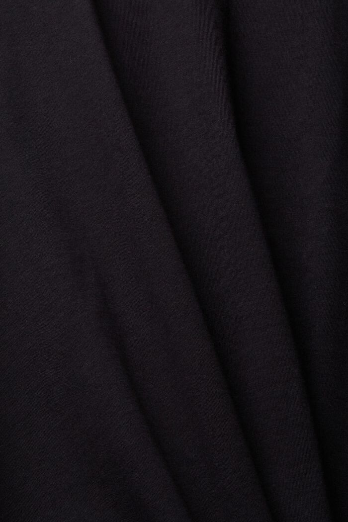 Jednobarevné tričko, BLACK, detail image number 1