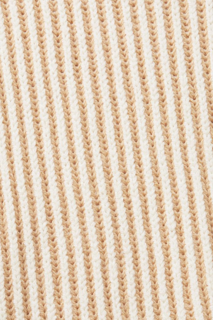 Pulovr z žebrové pleteniny, s výstřihem ke krku, ICE, detail image number 6