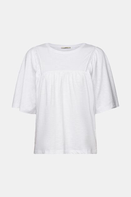 Rozšiřující se tričko, 100% bavlna