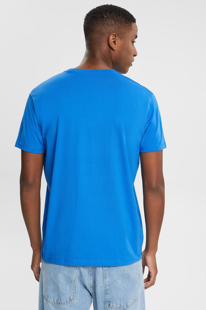 Tričko s potiskem na hrudi, BLUE, detail image number 3
