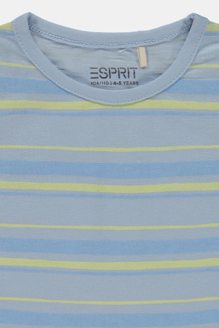 Tričko s pruhovaným vzhledem, 100% bavlna, BLUE LAVENDER, detail image number 2