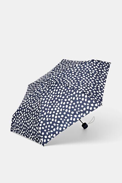 Skládací deštník s puntíkovaným vzorem, ONE COLOR, overview