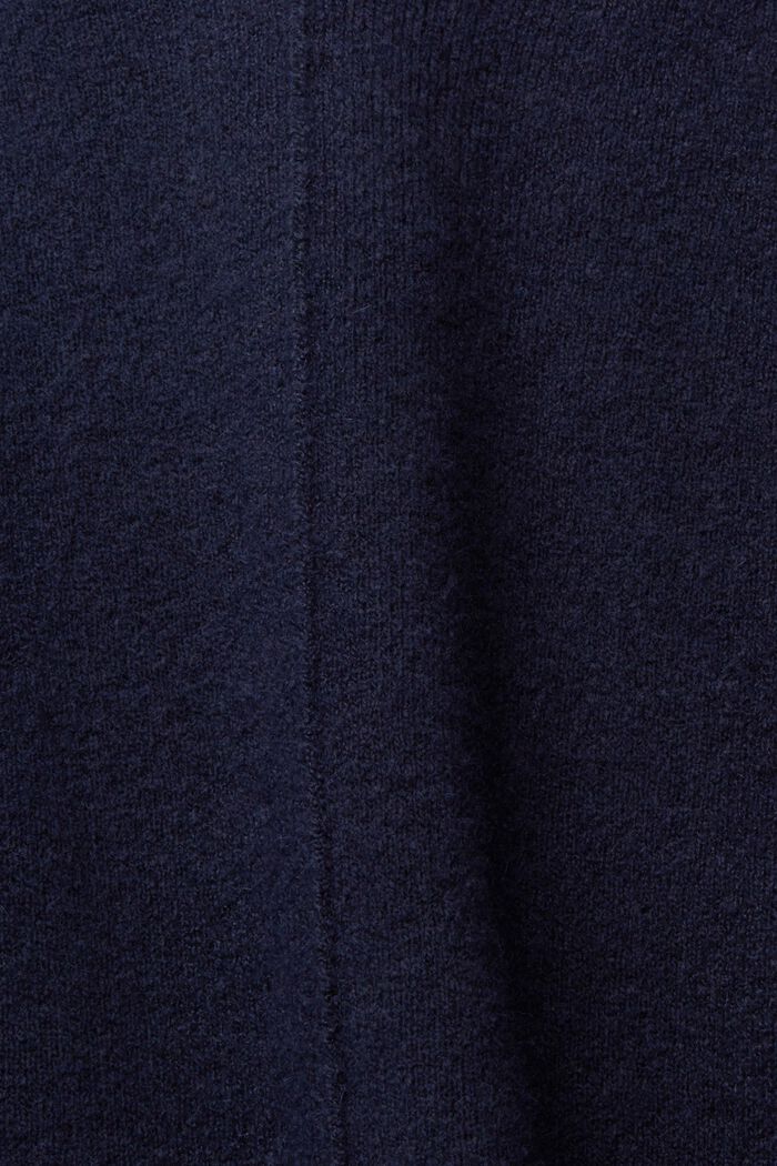 S vlnou: flaušově hebký pulovr, NAVY, detail image number 1