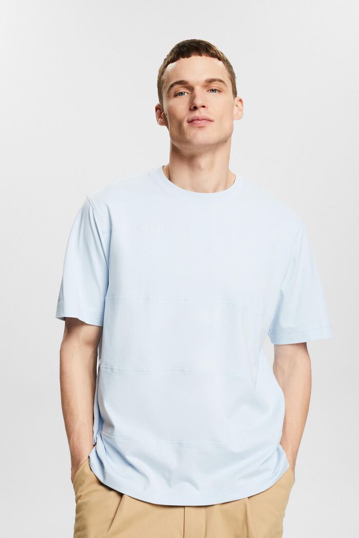 Tričko s dlouhým rukávem, z bio bavlny, LIGHT BLUE, detail image number 0