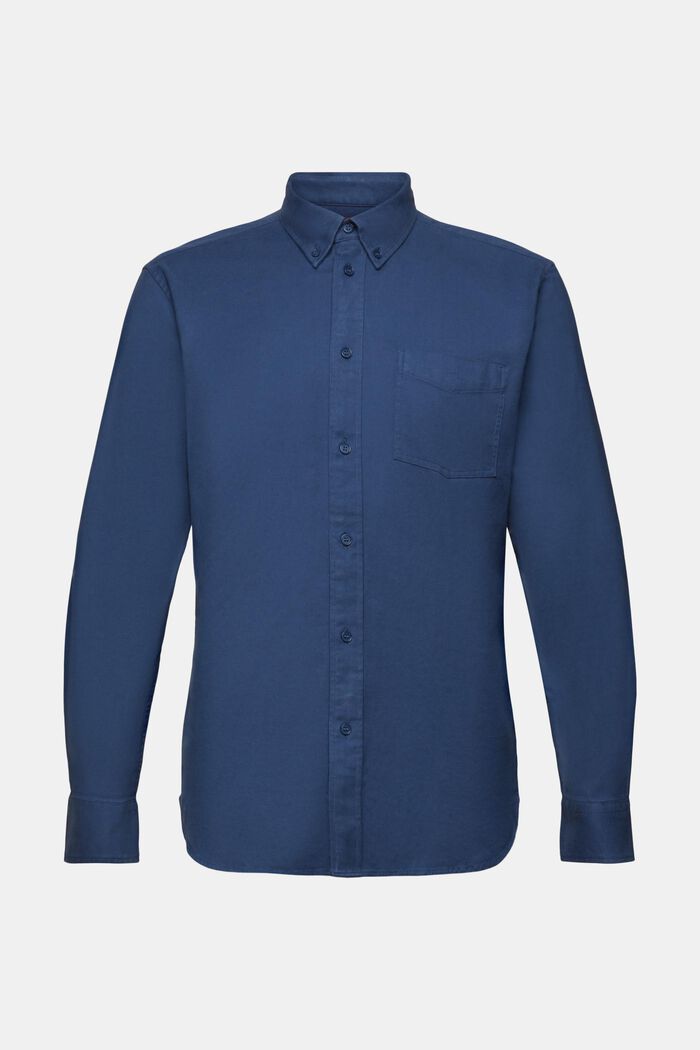 Keprová košile se střihem Regular Fit, GREY BLUE, detail image number 5