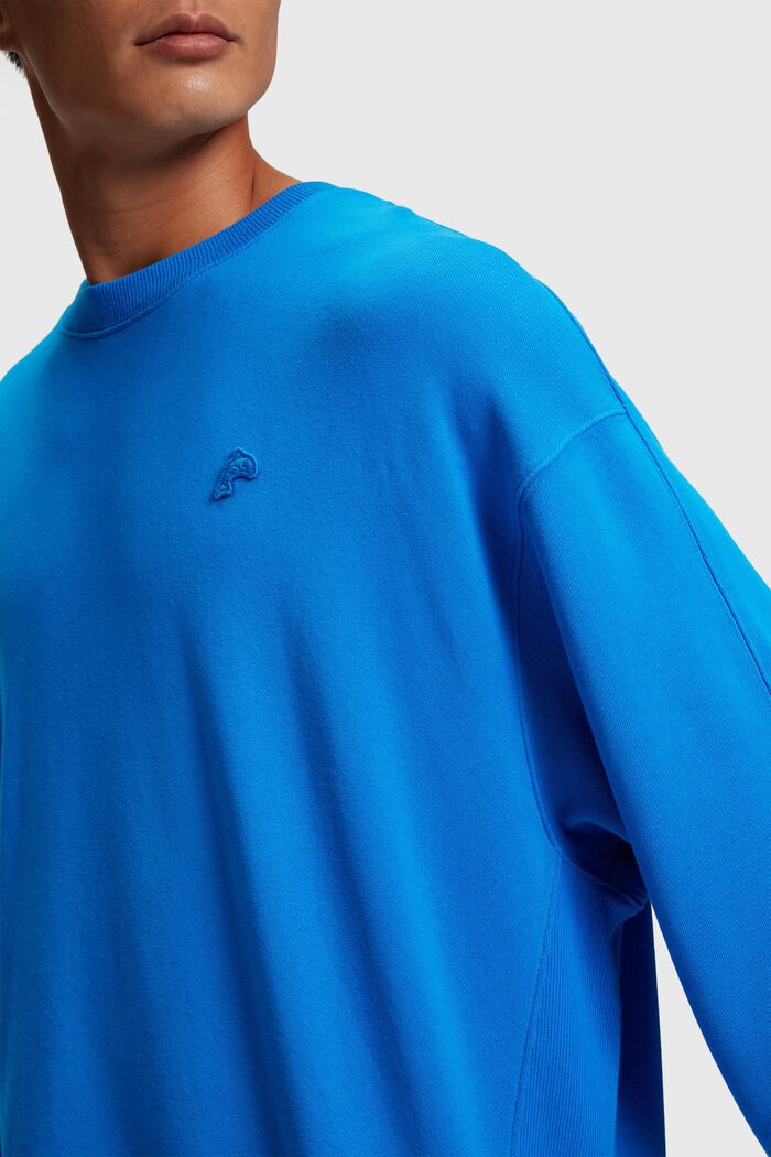 Sweatshirts, BLUE, detail image number 2