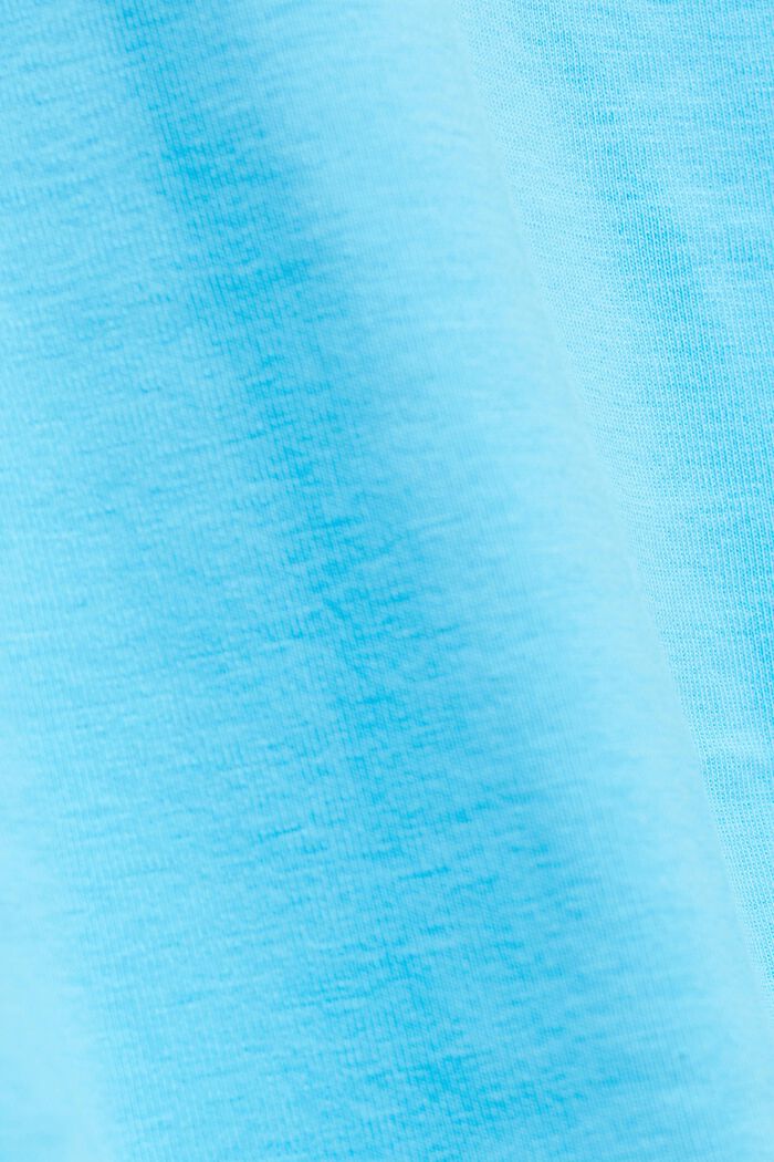 Bavlněné tričko, TURQUOISE, detail image number 4