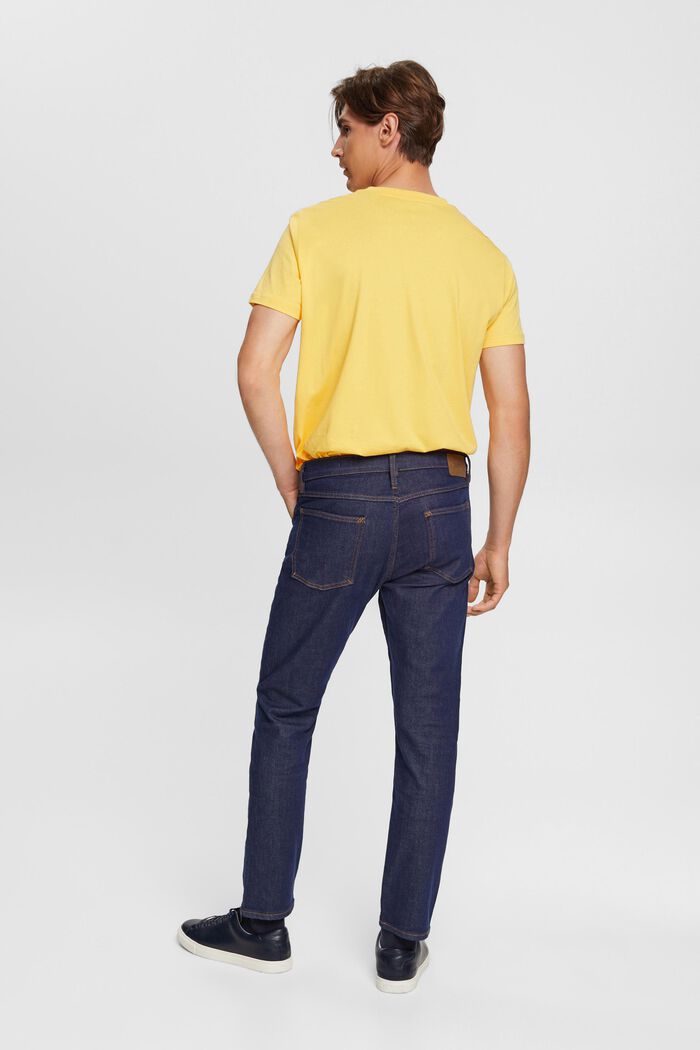 Strečové džíny s úzkým střihem Slim Fit, BLUE RINSE, detail image number 5