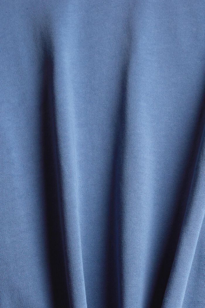 Šaty z teplákoviny, s kapucí, BLUE LAVENDER, detail image number 4