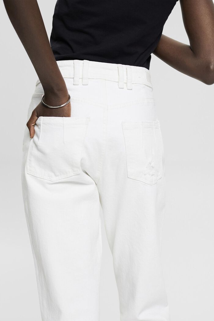 Džíny s rovnými nohavicemi, OFF WHITE, detail image number 2