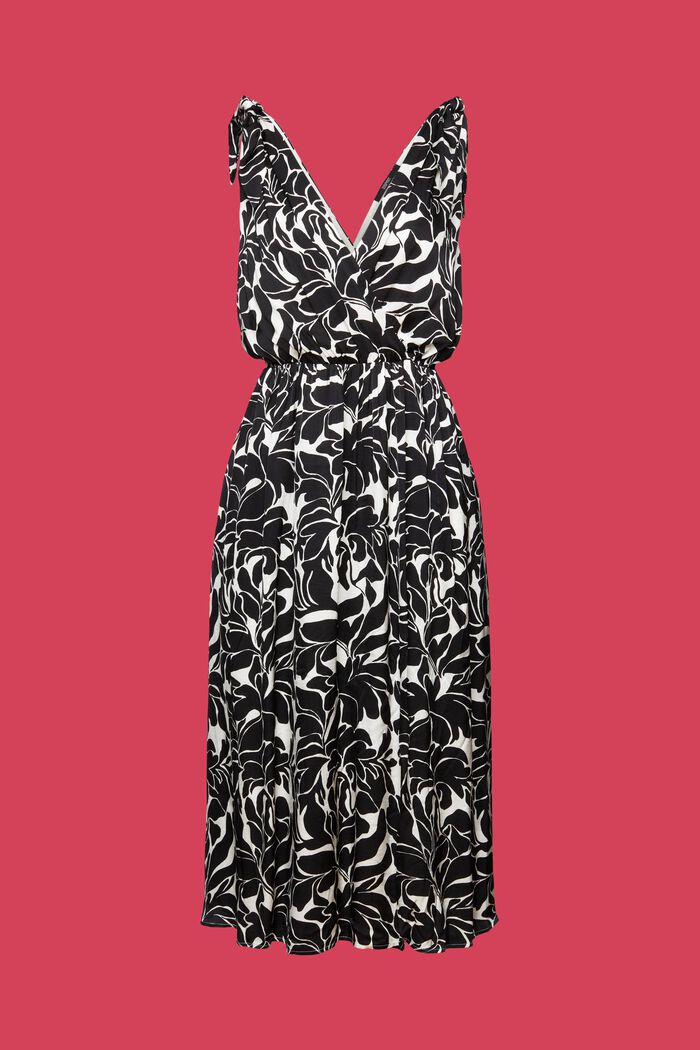 Vzorované midi šaty, WHITE, detail image number 6