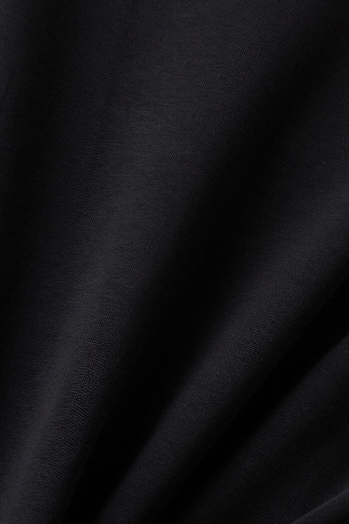Mikina se špičatým výstřihem, BLACK, detail image number 4
