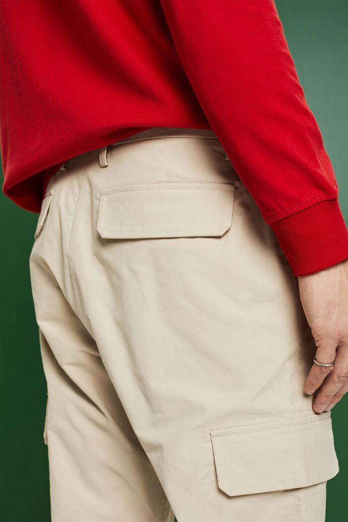 Cargo kalhoty s rovnými nohavicemi, BEIGE, detail image number 3