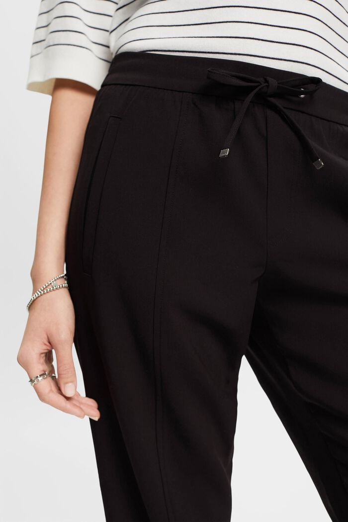 Kalhoty v joggingovém stylu, BLACK, detail image number 2