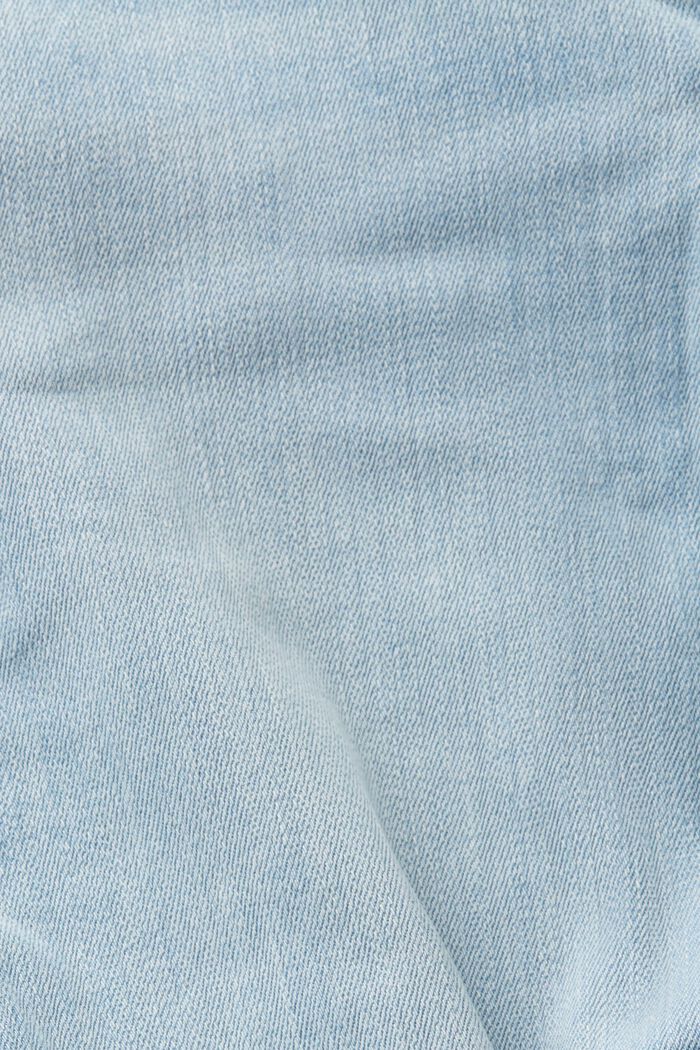 Strečové skinny džíny, BLUE LIGHT WASHED, detail image number 7