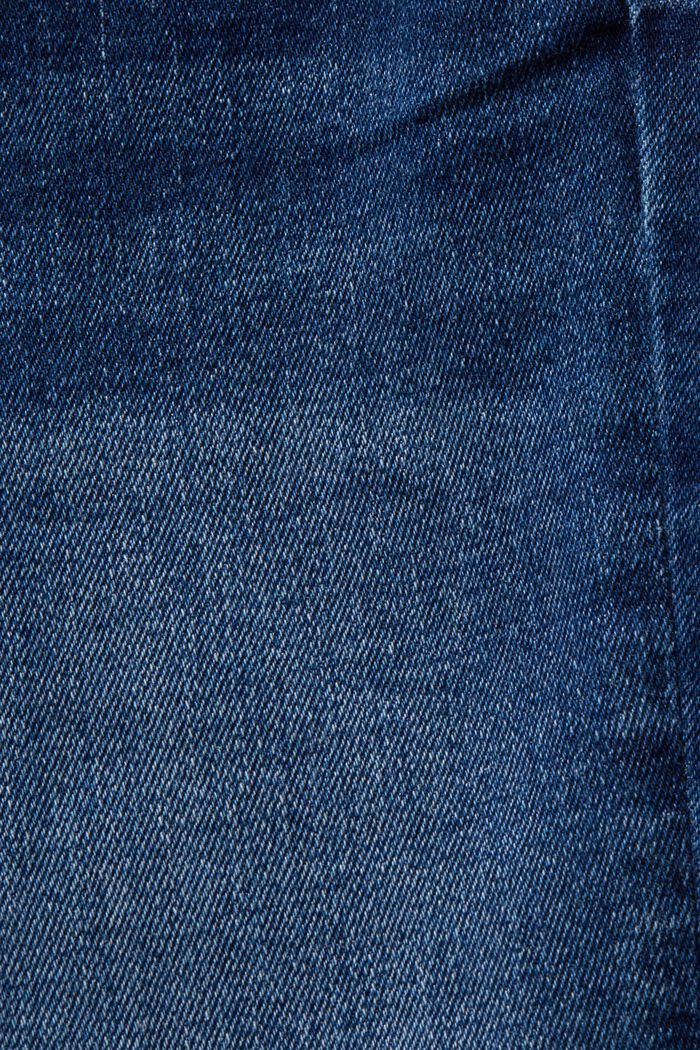 Skinny džíny s vysokým pasem, BLUE LIGHT WASHED, detail image number 6