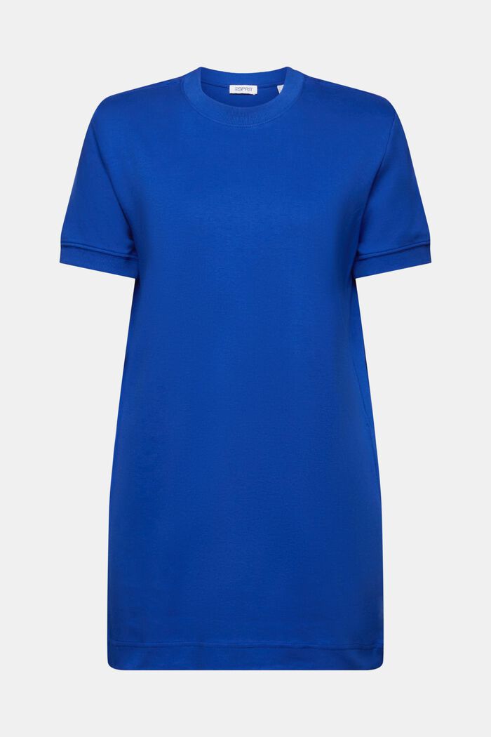 Bavlněné tričkové šaty s vycpávkami, BRIGHT BLUE, detail image number 5