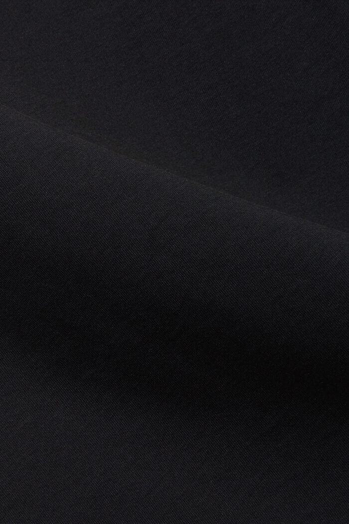 Tričko s natištěným nápisem na hrudi, AMBIGRAM, BLACK, detail image number 6