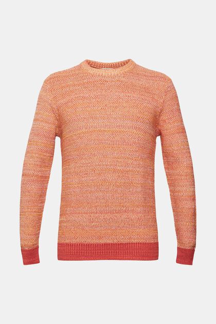 Dvojbarevný pulovr z pleteniny