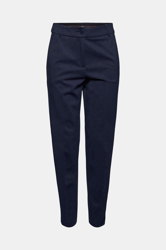 Pants woven High Rise Jersey Pant, NAVY, detail image number 0