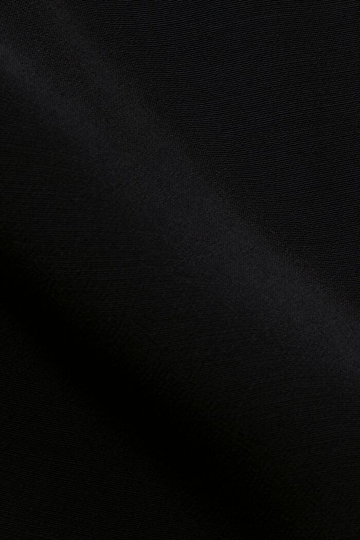 Viskózová tkanina, BLACK, detail image number 4