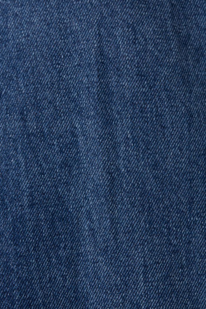 Rozšířené retro džíny s vysokým pasem, BLUE MEDIUM WASHED, detail image number 5