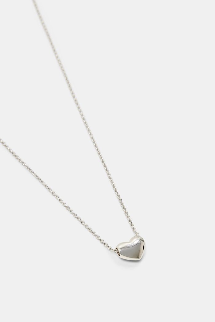 Náhrdelník s přívěskem ve tvaru srdce, sterlingové stříbro, SILVER, detail image number 1