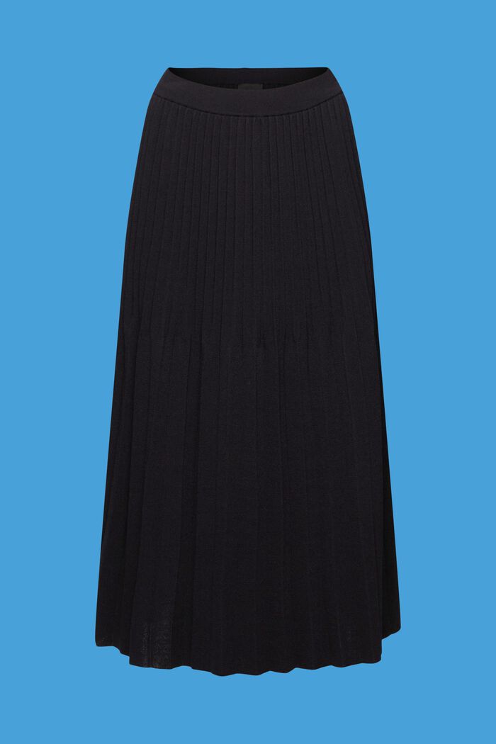 Plisovaná midi sukně, BLACK, detail image number 6