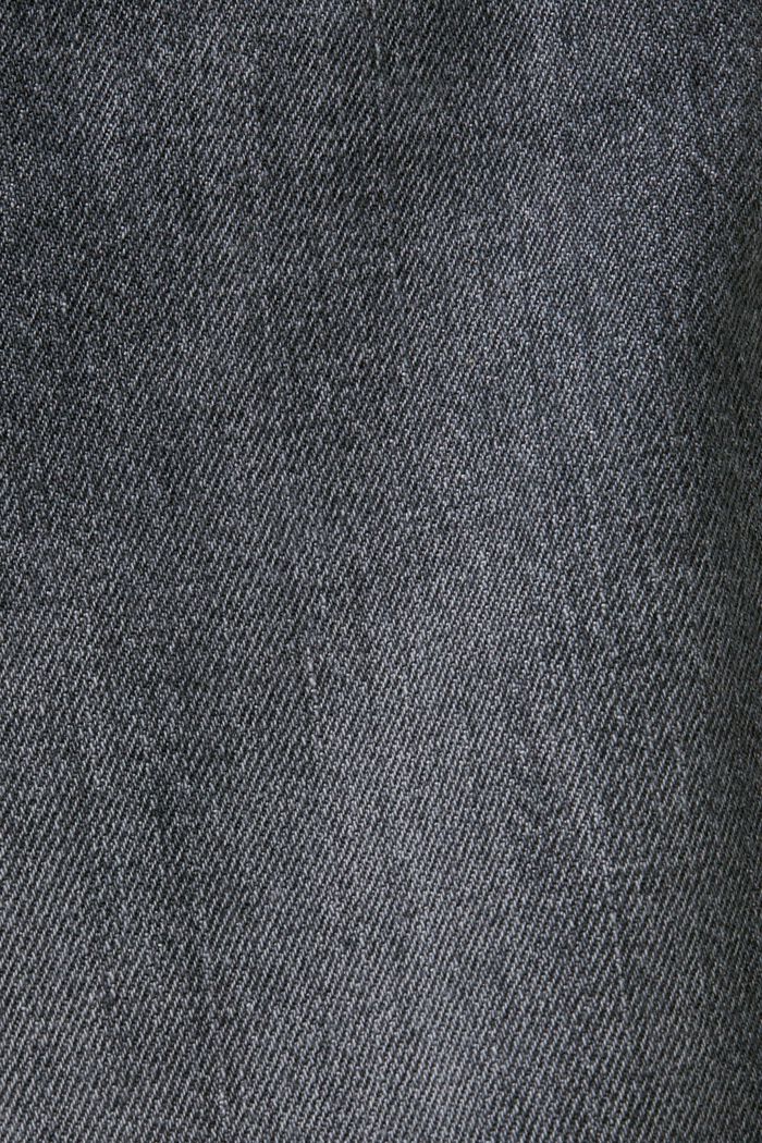 Retro klasické džíny s vysokým pasem, GREY MEDIUM WASHED, detail image number 6
