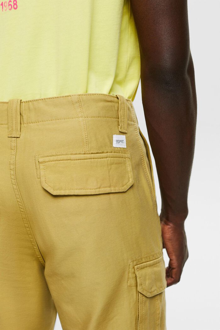 Cargo kalhoty s rovnými nohavicemi, KHAKI BEIGE, detail image number 4