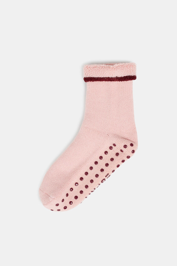 Měkké protiskluzové ponožky, směs s vlnou, ENGLISH ROSE, detail image number 0