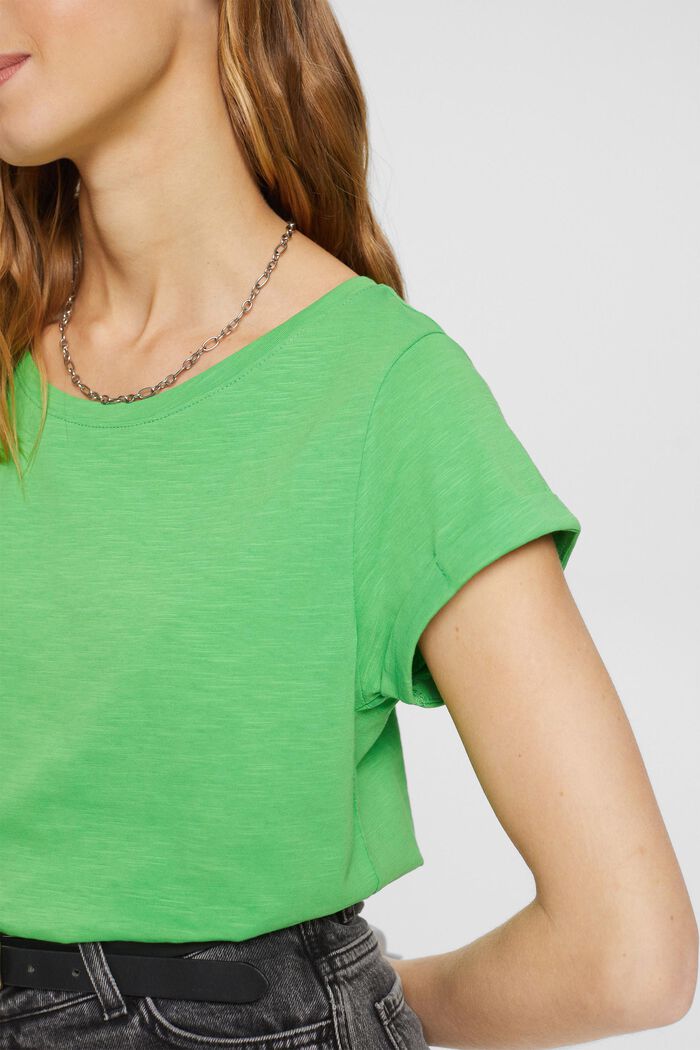 Jednobarevné tričko, GREEN, detail image number 2