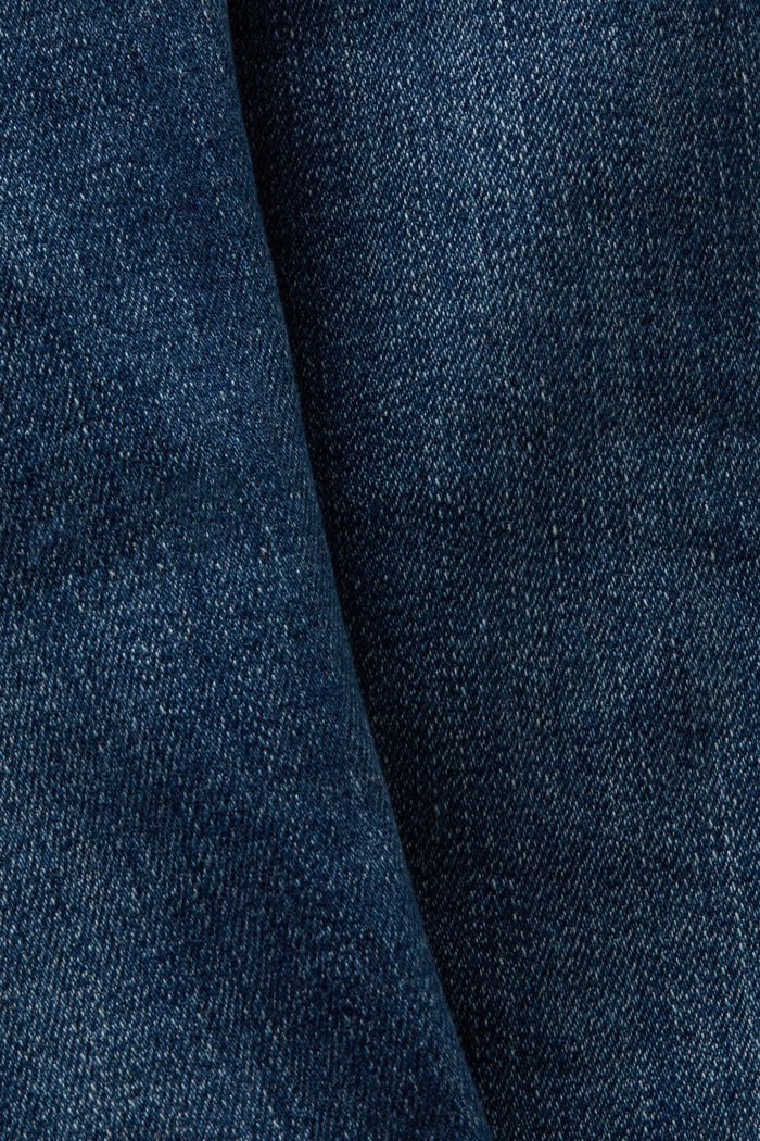 Skinny džíny se středně vysokým pasem, BLUE DARK WASHED, detail image number 6