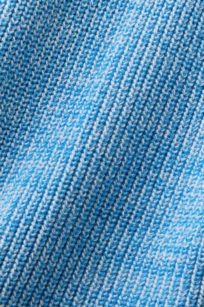 Kardigan na zip s melírovaným vzorem, PASTEL BLUE, detail image number 5