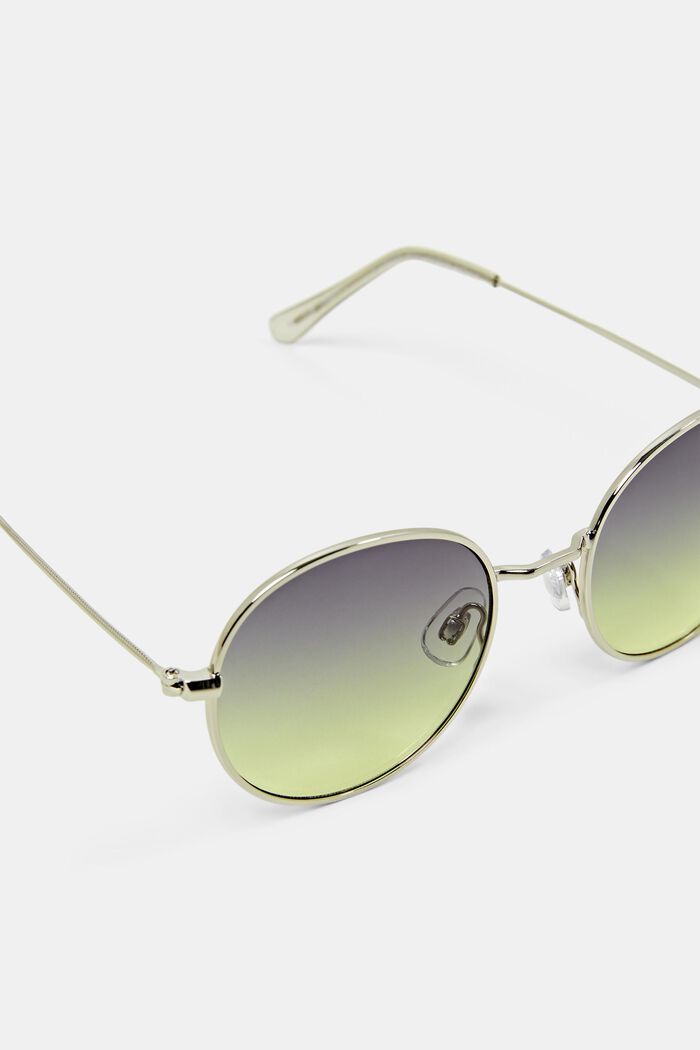 Sluneční brýle s kovovými obroučkami, SILVER, detail image number 1
